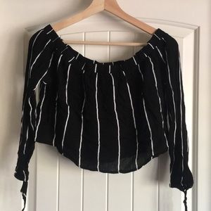 Off the shoulders top